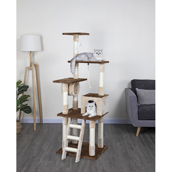 Go Pet Club 67" Cat Tree & Reviews Wayfair